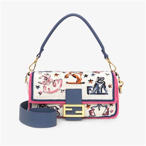 fendi baguette celeste|fendi astrology bags.